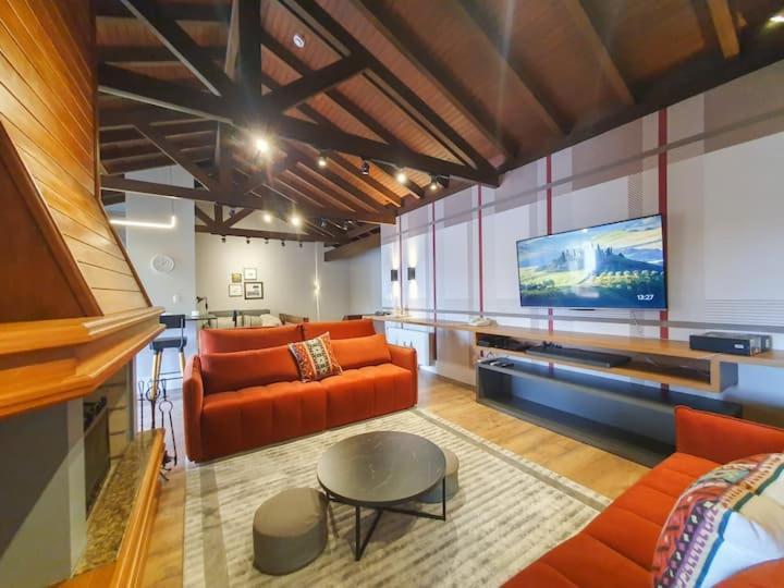 Duplex Cobertura - Gramado Wish Serrano Dış mekan fotoğraf
